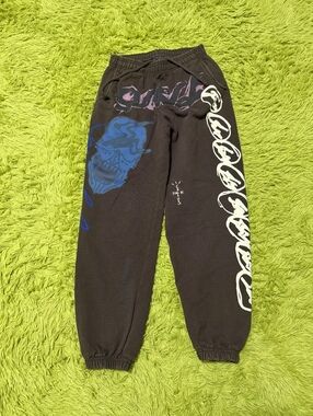 Travis Scott Cactus Jack for Fragment Sunrise Sweatpants Size Small Brown